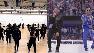 Super Bowl LVI Halftime Show 'Still DRE' (Rehearsal vs Live)