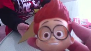 【Mr. Peabody & Sherman】McDonald's Happy Meal toy #1- Sherman Bubble Head