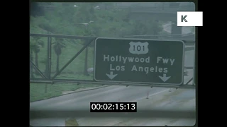 1970s Hollywood Freeway Drive, HD from 35mm | Kinolibrary