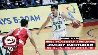 NCAA Season 98 | Best Player: Jimboy Pasturan | Final Four (Benilde vs San Beda)