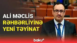 Naxçıvanın Ali Məclis sədrinə yeni müavin seçildi