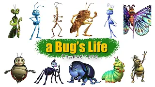 A Bug's Life / a Bug's Life Characters Real Life Insects / Leo & Lia Kids TV