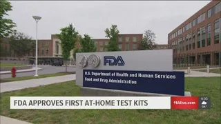 FDA approves first at-home COVID-19 test kits