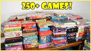 Our HUGE Board Game & Card Game Collection! 250+ Games! | Board Game Night