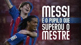 NÃO DÁ PRA COMPARAR MESSI COM RONALDINHO