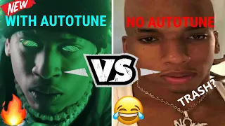 ORIGINAL RAP SONGS VS WITHOUT AUTOTUNE! *GENIUS INTERVIEW*