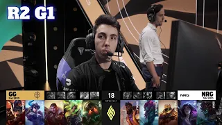 GG vs NRG - Game 1 | Round 1 Playoffs S13 LCS Summer 2023 | Golden Guardians vs NRG G1 full