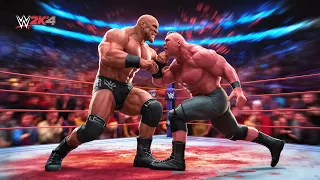 WWE 2K24 - The Rock vs Kane 😱 | Undisputed WWE Championship Match | RTX 4050™ [4K60]