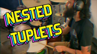 How to play triplets in septuplets - Nested Tuplets [Drum Lesson]