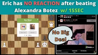 Casually Beating Alexandra Botez with 15 SECONDS!