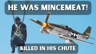 American P-51 Pilot Shoots German Dead In His Parachute - Major Richard A. Peterson's Revenge