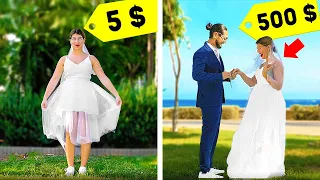 BROKE BRIDE vs RICH BRIDE || HOW NOT TO RUIN YOUR WEDDING DAY by 5-Minute Crafts LIKE