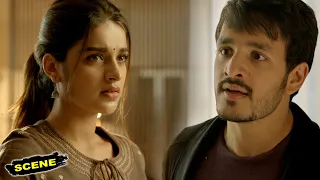 Nidhhi Agerwal Gets Hurt By Akhil Akkineni Words To Her | Maanidan(Mr. Majnu) Tamil Movie Scenes