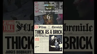 Top 10 Prog Concept Albums - The Prog Report #shorts #progrock #conceptalbums