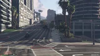 Accidental Terminator 2 Bike Chase Recreation - GTA 5