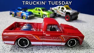 Truckin' Tuesday! 2018 Hot Wheels Hot Trucks 5 Pack! More Slammed and Lifted, less Stock trucks