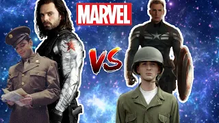 Captain America Vs Bucky barnes