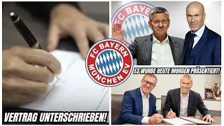 ES GESCHAH GERADE! ZIZOU IST JETZT DER NEUE TRAINER DES BAYERN! FC BAYERN NACHRICHT