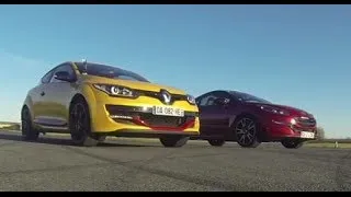 Drag Race : Peugeot RCZ R VS Renault Mégane RS Cup (Motorsport)