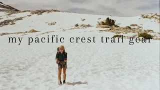 How I lived on the Pacific Crest Trail (All my Gear)