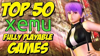 TOP 50+ XEMU EMULATOR PLAYABLE GAMES 🎮 2022 | Fully Playable✔️ | 2022 XEMU 0.6.2