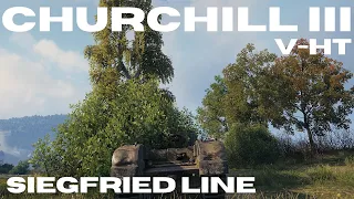 World of Tanks Replays - Churchill III - 3.1k damage in tier 6 - 5 kills
