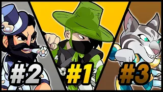 TOP 3 Brawlhalla Legends for EACH WEAPON!