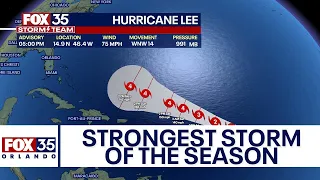Forecast: Hurricane Lee forms, may possibly become a category 5 hurricane this week