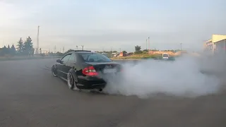 Mercedes CLK W209 M111 Turbo 450HP 600NM Engine by KTUNE burnout