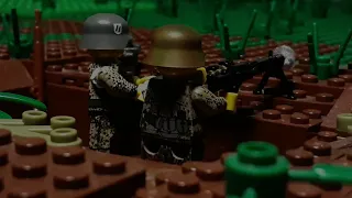 LEGO D-Day WW2 Battle of Caen Night Raid