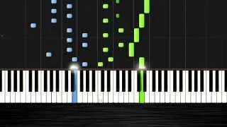 Ludovico Einaudi - Divenire - Piano Tutorial (50% Speed) by PlutaX - Synthesia