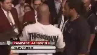 Entrance Chuck Liddell vs Rampage Jackson