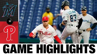 Marlins vs. Phillies Game Highlights (9/7/22) | MLB Highlights