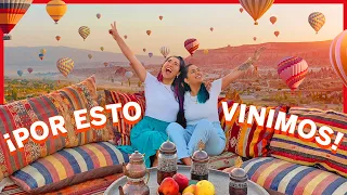 Volar en globo aerostático en Capadocia 🤩🇹🇷 ¿Cuánto cuesta? Lo barato🤑 y lo caro 👀