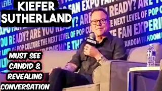 Unfiltered Conversation: Kiefer Sutherland Talks Life Career Untold Stories | Fan Expo Panel Chicago