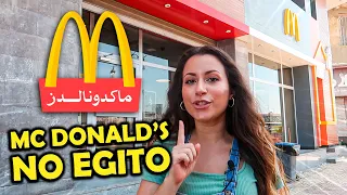 MC DONALD'S NO EGITO! 🇪🇬 PROVAMOS O MENU SECRETO | Brasileira no Egito