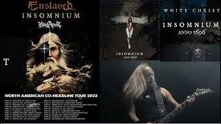 Insomnium new song “White Christ“ + N.A. Tour 2023 w/ Enslaved + Black Anvil - dates and venues