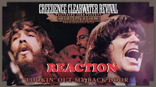 WOW! THE FIRST TIME HEARING Creedence Clearwater Revival  - Lookin' Out My Back Door - Reaction