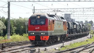 One day on the Moscow - Ryazan railway. Lukovitsi - Podlipki stretch. Part 1.