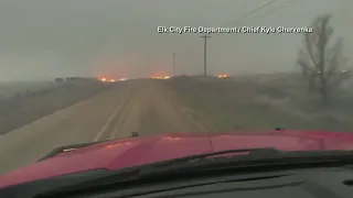 Wildfire grows into one of largest in Texas history as flames menace multiple small towns