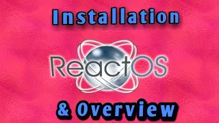 How to install and overview of react os 0.4.7 That's ReactOS. Not just an Open but also a Free OS