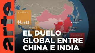 El revés de los mapas: India vs. China: duelo de gigantes | ARTE.tv Documentales