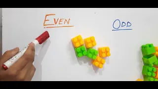 How to teach Even/Odd numbers to Kindergarten, UKG, Grade 1 Kids with Fun activities| DIY Worksheets