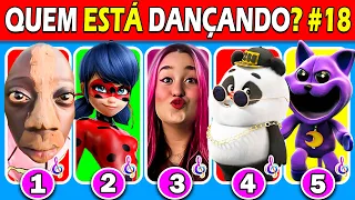 Adivinhar Quem Está Dançando? 🔊💃🎵 #18 | King Ferran, Tenge Songs, LadyBug, Emilly vick, CatNap