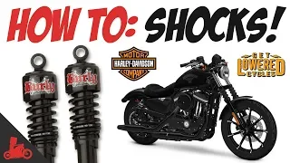 How To: Install Shocks On Harley Sportster (Iron 883)