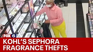 Grafton Kohl's Sephora thefts, fragrances targeted | FOX6 News Milwaukee