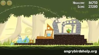 Angry Birds Level 6-10 - 3 Star Walkthrough