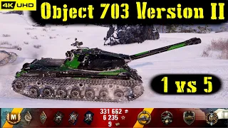 World of Tanks Object 703 II Replay - 7 Kills 6.3K DMG(Patch 1.7.0)