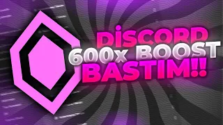 Discord Sunucularına 600x Boost BASTIM! (discord.gg/boostevreni)