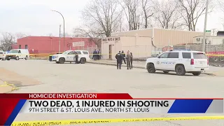 Triple shooting in north St. Louis leaves two dead